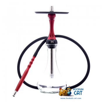 Кальян Alpha Hookah Model X Red Matte (Альфа Хука Модель Х Красный Матовый) Кальян Alpha Hookah Model X Red Matte (Альфа Хука Модель Х Красный Матовый)